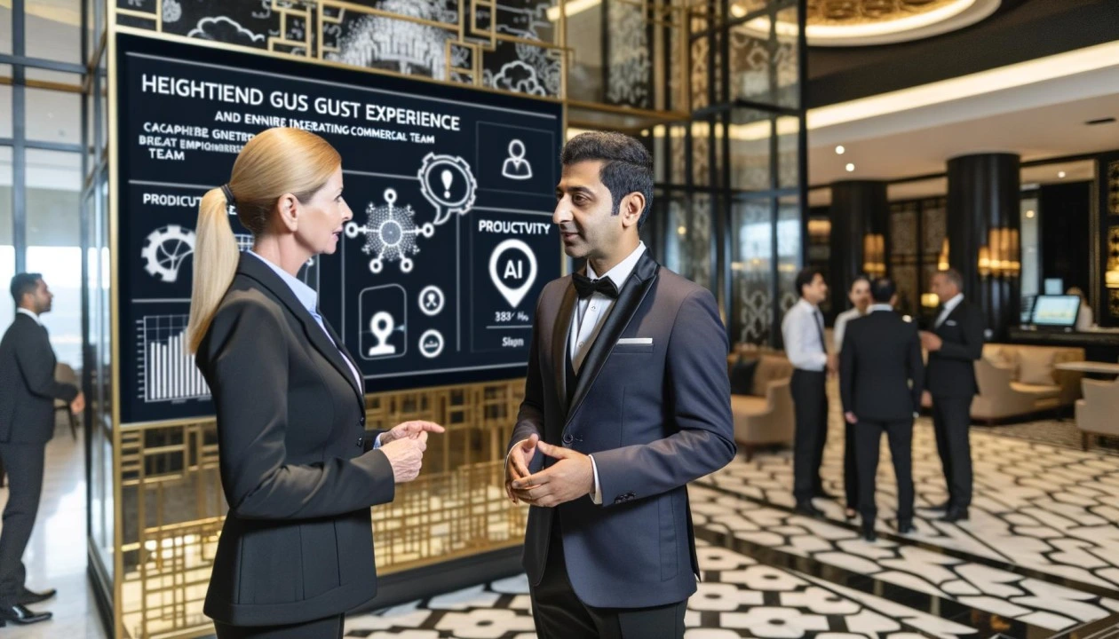 Hotel Management System Dashboard Interface