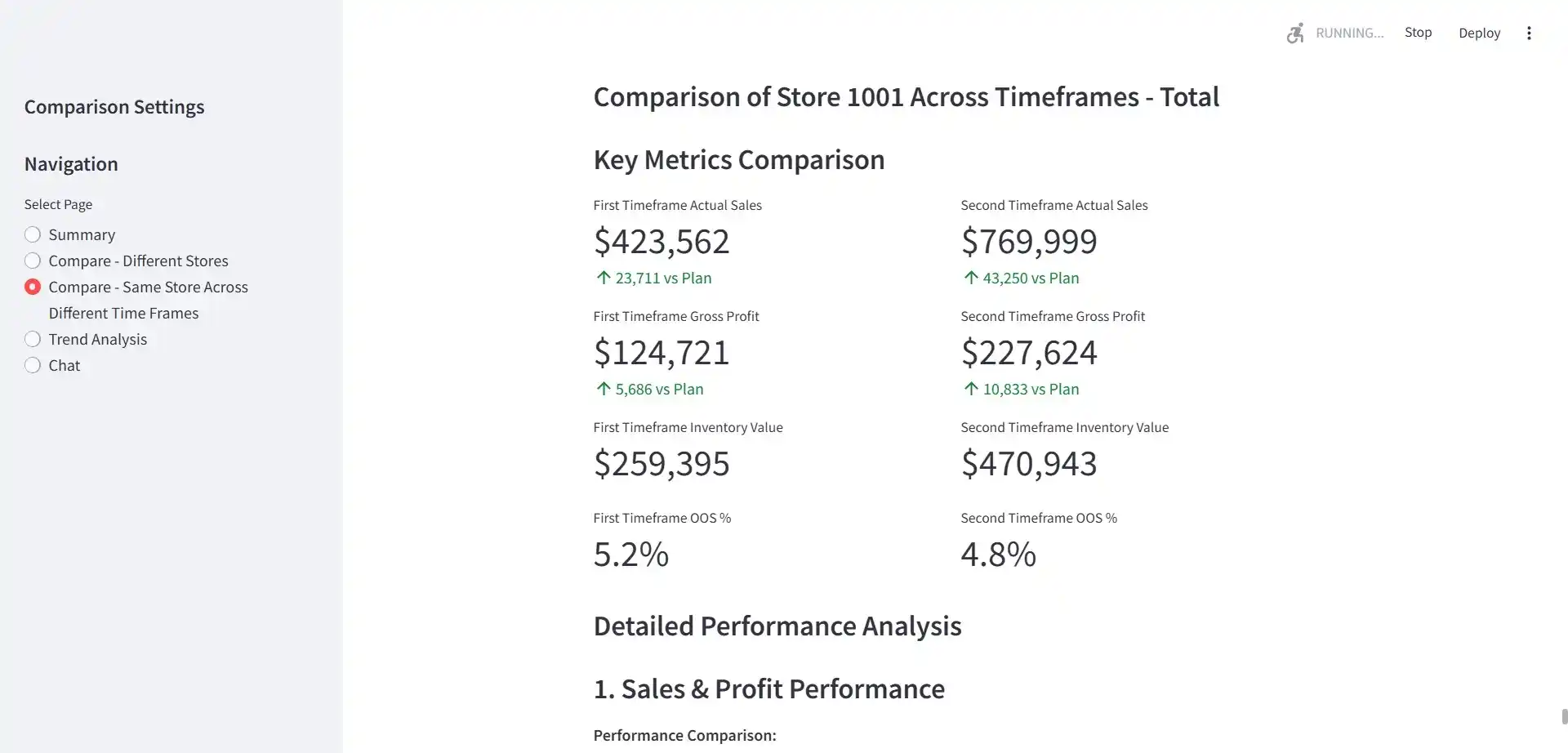 FinReveal Finance Dashboard Screenshot 5