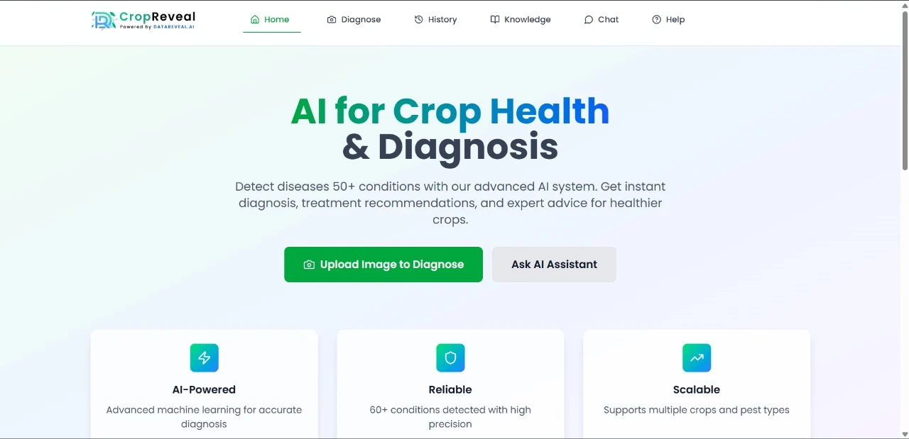 CropReveal Dashboard Screenshot 4