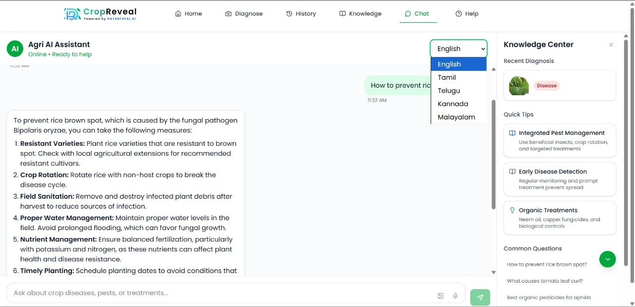 CropReveal Dashboard Screenshot 7