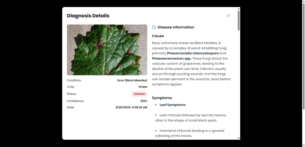 CropReveal Dashboard Screenshot 8